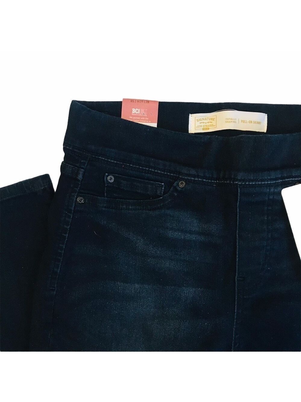 Levis Gold Label Women's Totally Shaping Pull On Mid Rise Skinny Jeans 2… - Picture 6 of 10